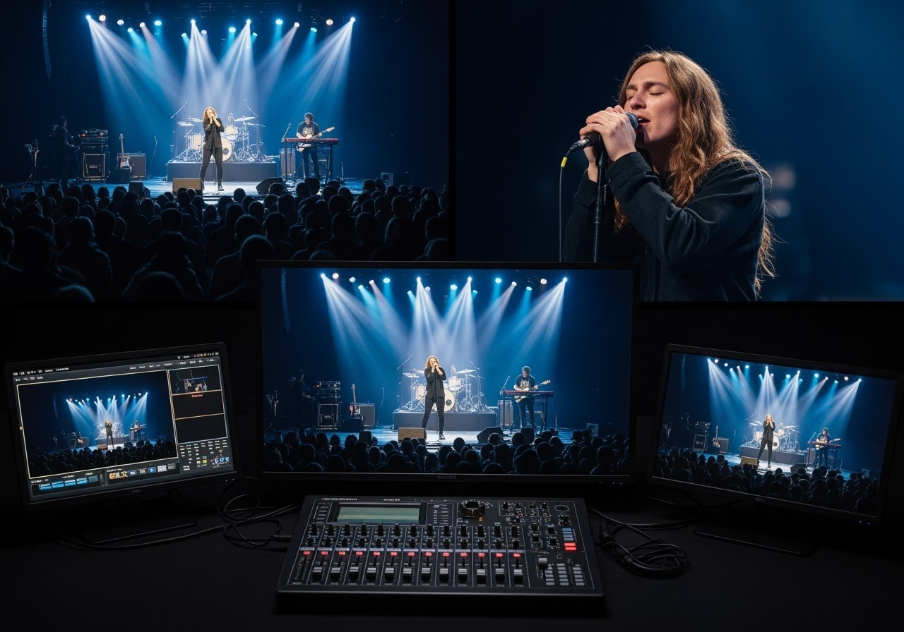 Studio Qの4Kカメラによるメインショット