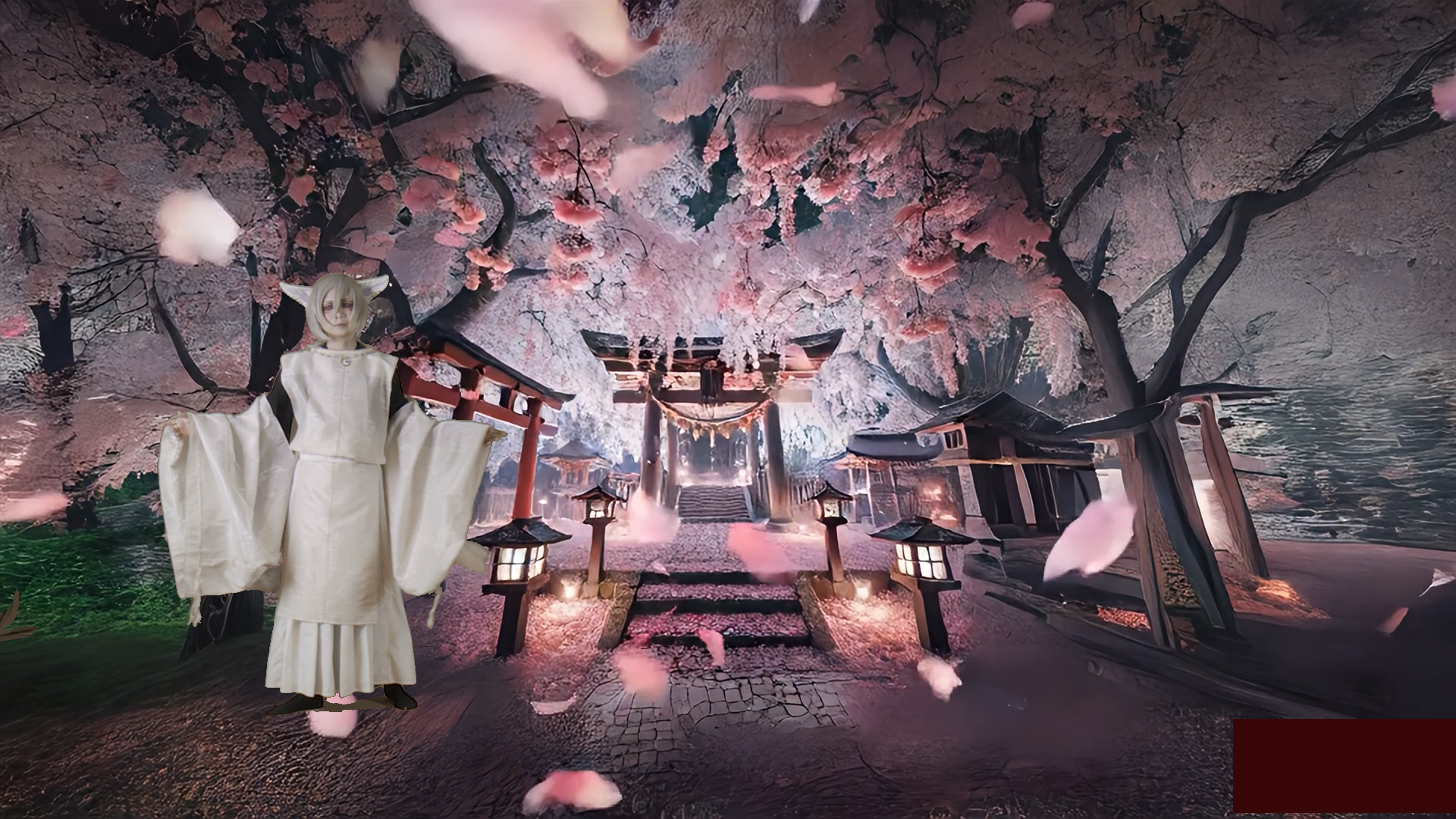 バーチャル合成撮影イメージ