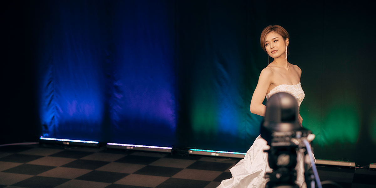 Blackmagic Design Ultimatteを用いたスタジオQのリアルタイムクロマキー合成