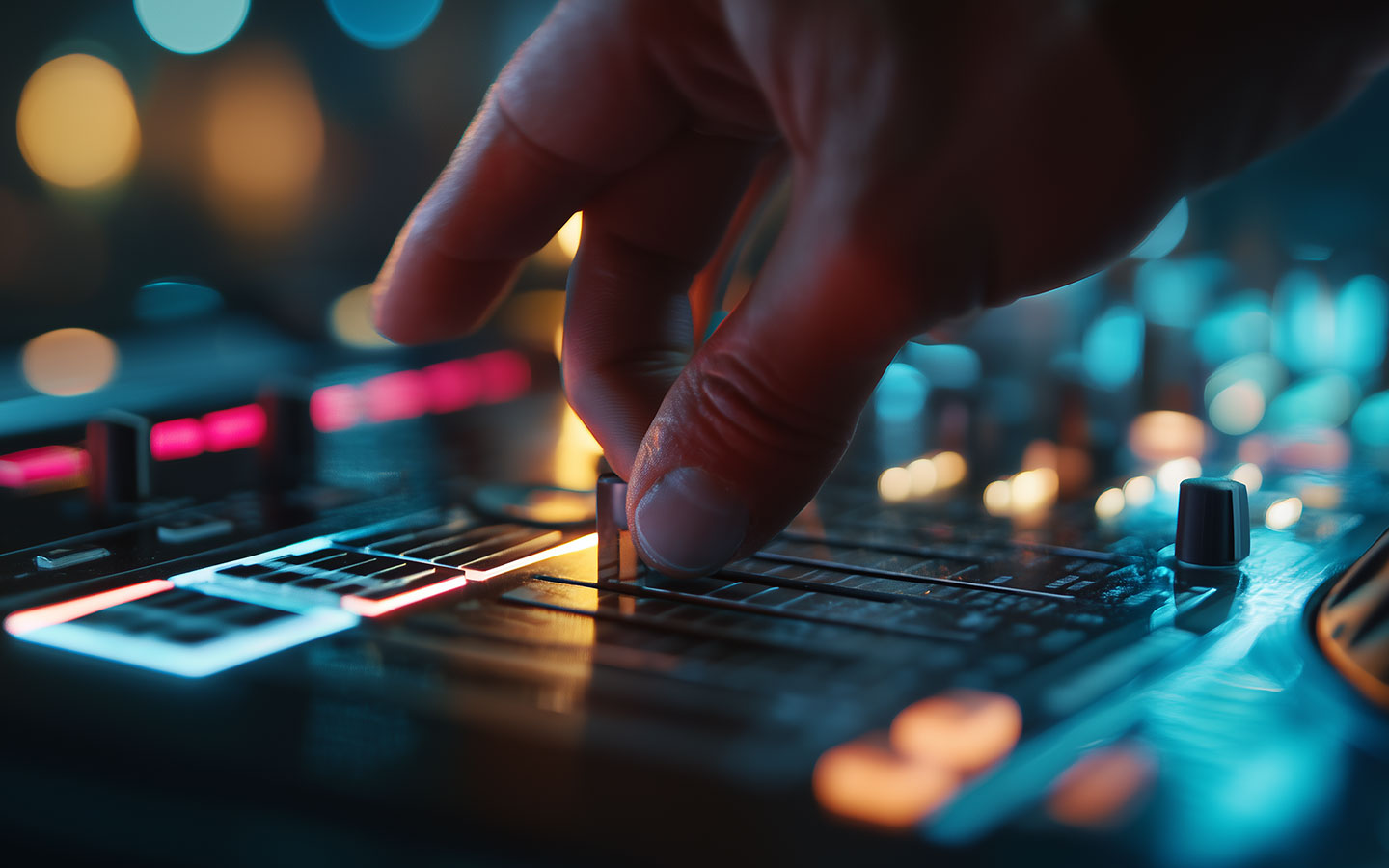 同録スタジオでの音声収録